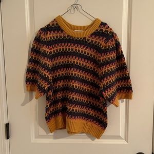 Universal Thread Multicolored Shortsleeved Sweater